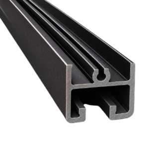 Profil superior aluminiu Comandor 1072 -3m, finisaj negru