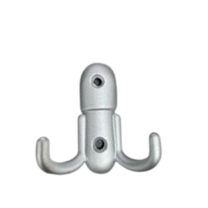 Accesoriu pentru mobilă: Cuier Torpil mic finisaj aluminiu. Compatibil cu bucătării, dormitoare, sufragerii și alte piese de mobilier.