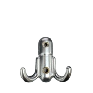 Accesoriu pentru mobilă: Cuier Torpil mic finisaj aluminiu. Compatibil cu bucătării, dormitoare, sufragerii și alte piese de mobilier.