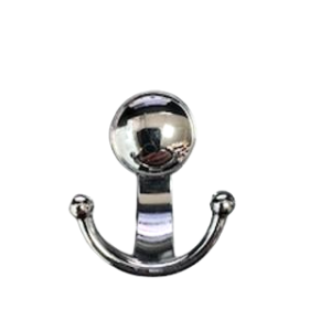 Accesoriu pentru mobilă: Cuier Rozet mic finisaj crom lucios. Compatibil cu bucătării, dormitoare, sufragerii și alte piese de mobilier.
