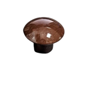 Accesoriu pentru mobilă: Buton sedef plastic wenge. Compatibil cu bucătării, dormitoare, sufragerii și alte piese de mobilier.