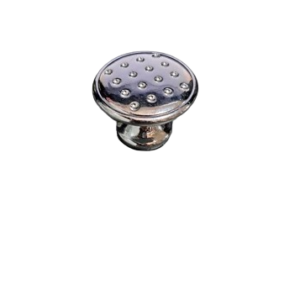 Accesoriu pentru mobilă: Buton metalic noktali crom. Compatibil cu bucătării, dormitoare, sufragerii și alte piese de mobilier.