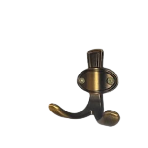 Accesoriu pentru mobilă: Cuier mic Coruna cupru antic. Compatibil cu bucătării, dormitoare, sufragerii și alte piese de mobilier.