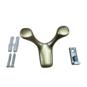 Imagine detaliată a produsului Cuier mic DW02 finisaj auriu. Marca: Manoflor. Descriere: .