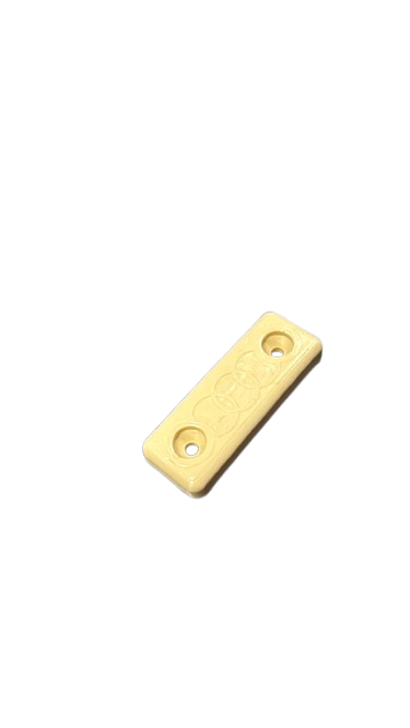 Alunecatori plastic plat bej