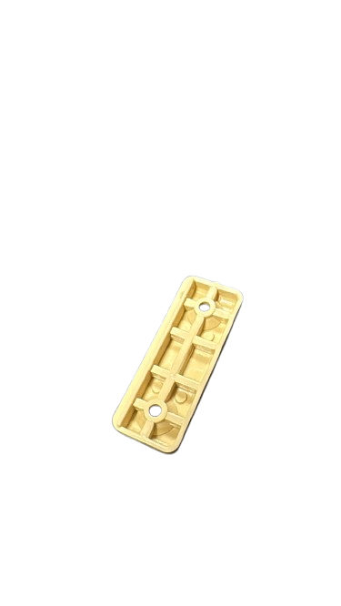 Alunecatori plastic plat bej - imagine 3
