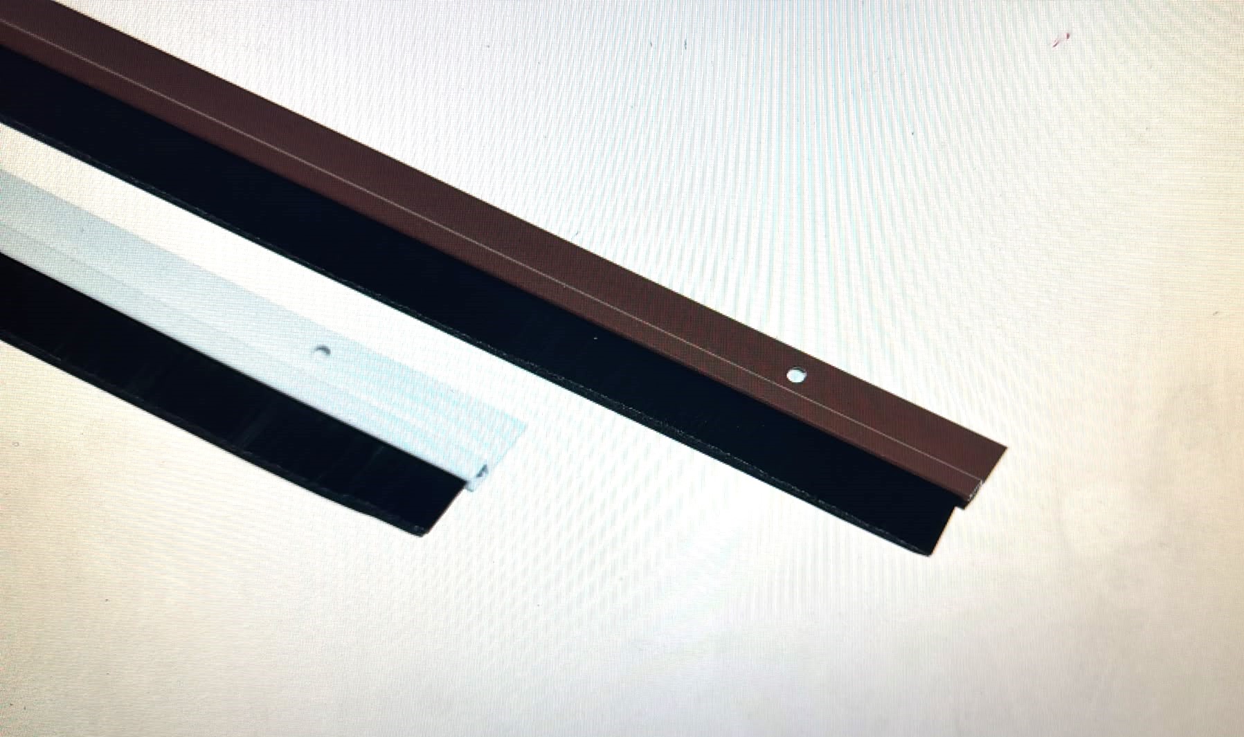 Perie etansare si izolare usa 1000mm maro - imagine 4